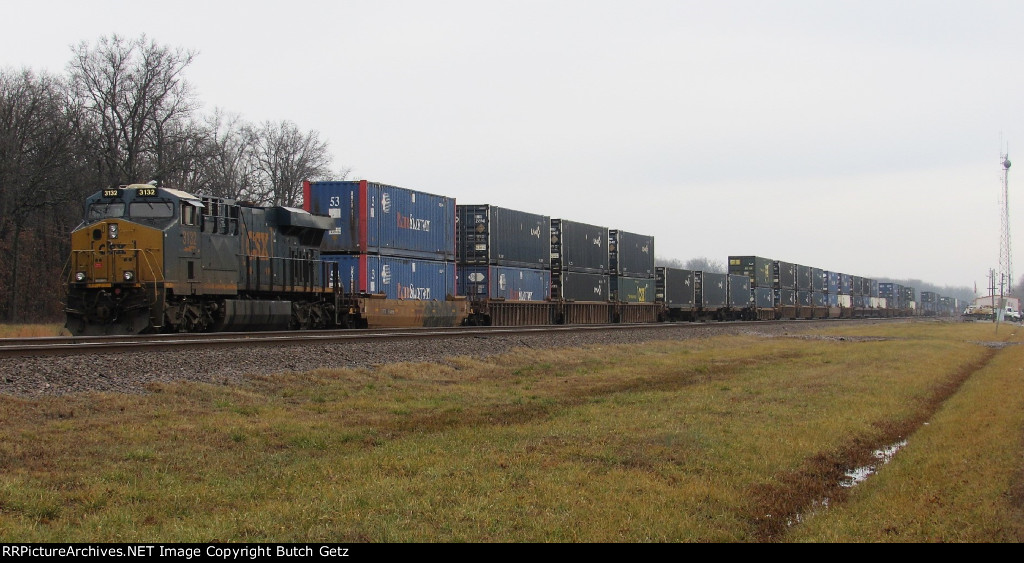 CSX led intermodal....